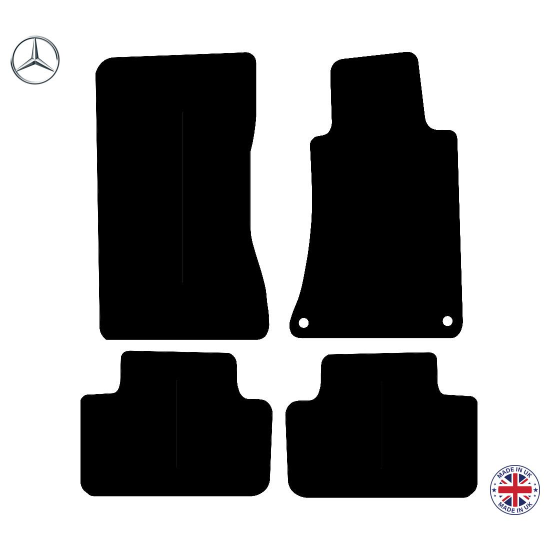 Mercedes C Class 2000-2007 Car Floor Mat Set