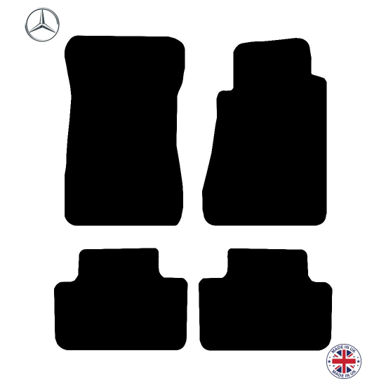 Mercedes C Class W202 1993-2001 Car Floor Mat Set