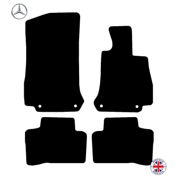 Mercedes EQC 2019-2024 Car Floor Mat Set