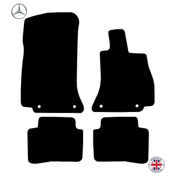Mercedes C Class W206 S206 2021-2024 Car Floor Mat Set